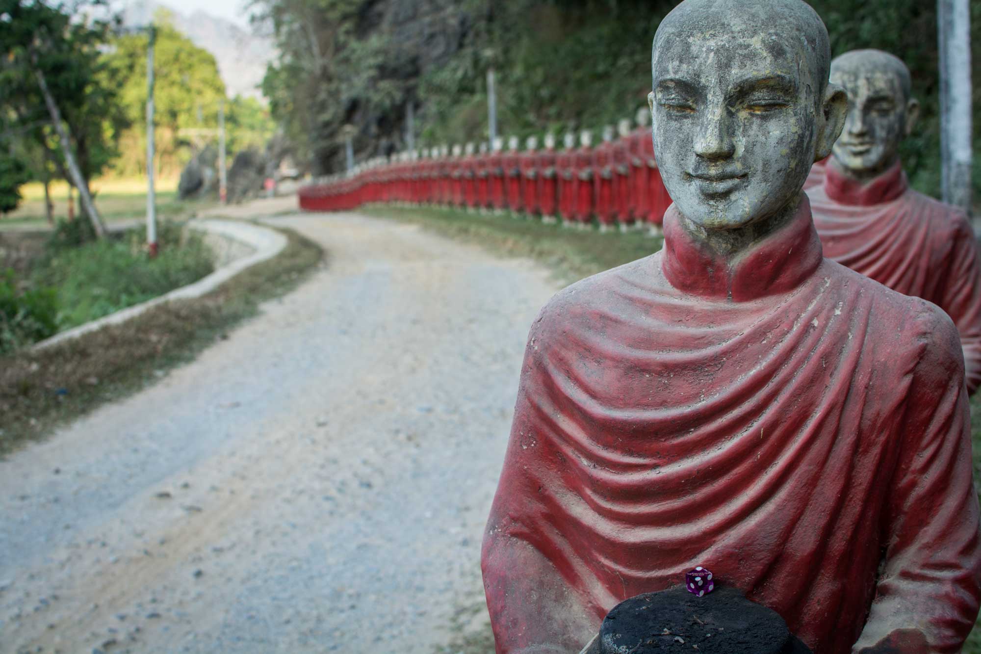 Kaw Ka Thawng Cave monks